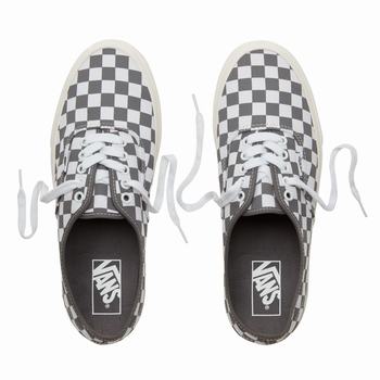 Damske Tenisky Vans Checkerboard Authentic Pewter/Marshmallow VA81RMCNT